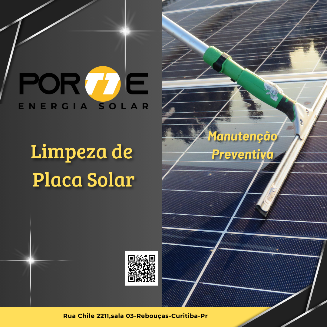 Manutenção de Painéis Solares 